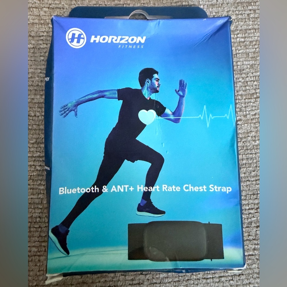Horizon Fitness Bluetooth & ANT+ Heart Rate Chest Strap - Black